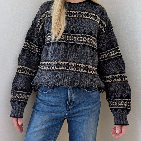 Vintage Sweaters - St John’s Bay Vintage Chunky Crewneck Sweater